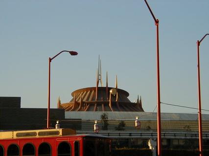 Space Mountain.  Couldn't really get a good shot of this with the right lighting<br>Location: <a href="https://www.google.com/maps/search/?api=1&query=33.80929,-117.91624" target="_new">Disneyland</a>